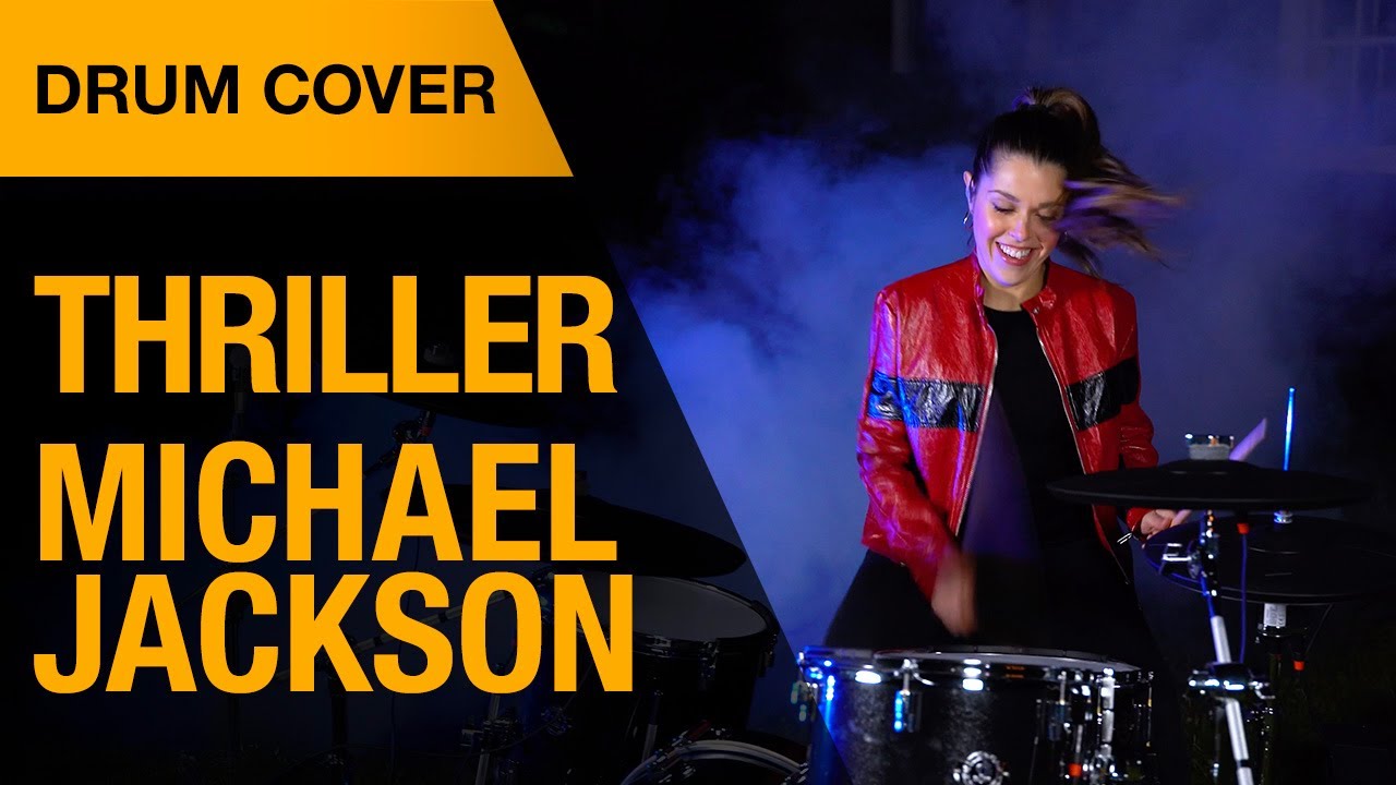Domino Santantonio plays Michael Jackson - Thriller!