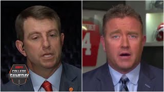 Dabo Swinney's College Game Day interview before Clemson vs. Ohio State in College Football Playoff
