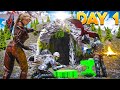We Built The NEW Biggest Fjordur Cave in ARK Survival 