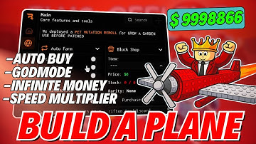 🛩[ BEST ] Build a Plane Script *NO KEY* – Infinite Money + Auto Farm & God Mode (Pastebin 2025)