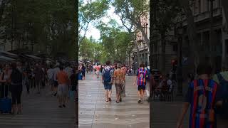 Las Ramblas Barcelona Walk 