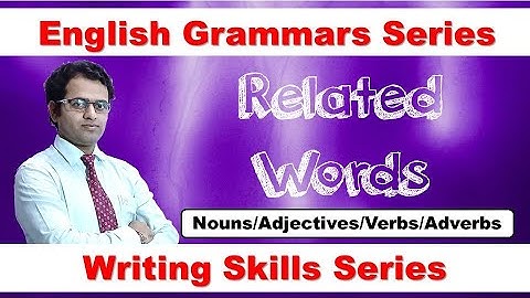 🔥 Related Words | English Grammars Series ✍ | Writing Skills Series | Mahesh Prajapati