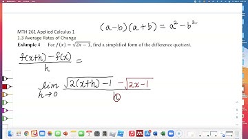 MTH 261 Section 1.3 Example 4