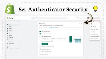 How to turn on two step authentication in Shopify