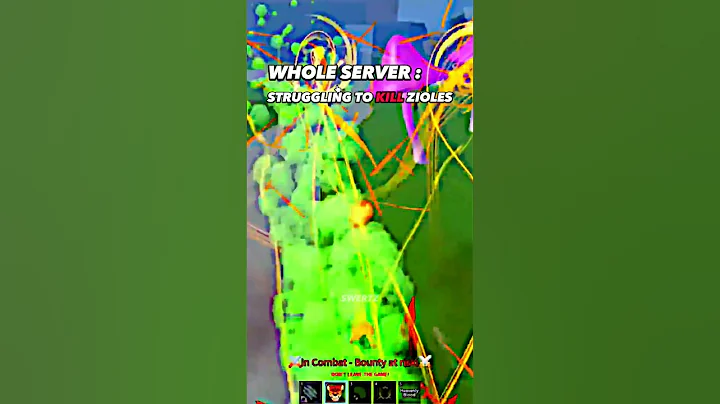 This Dude Almost Killed Zioles | Blox fruits #shorts #roblox