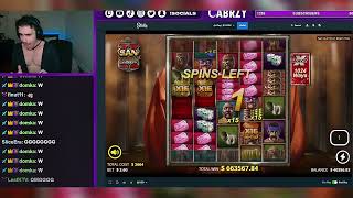 CABRZY AT BET $3.6 TO WINS $664,000.00 ON ONLINE SLOT SAN QUENTIN 2