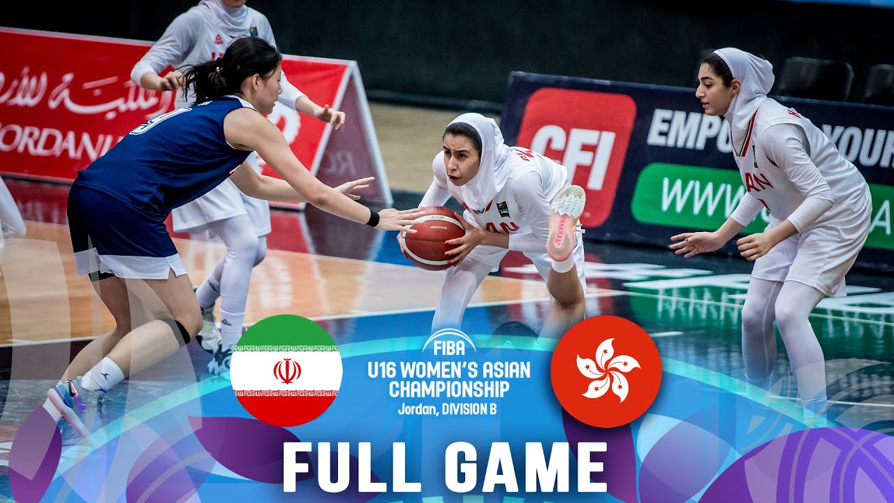 Iran v Hong Kong | Full Basketball Game | FIBA U16 Women's Asian Championship 2023