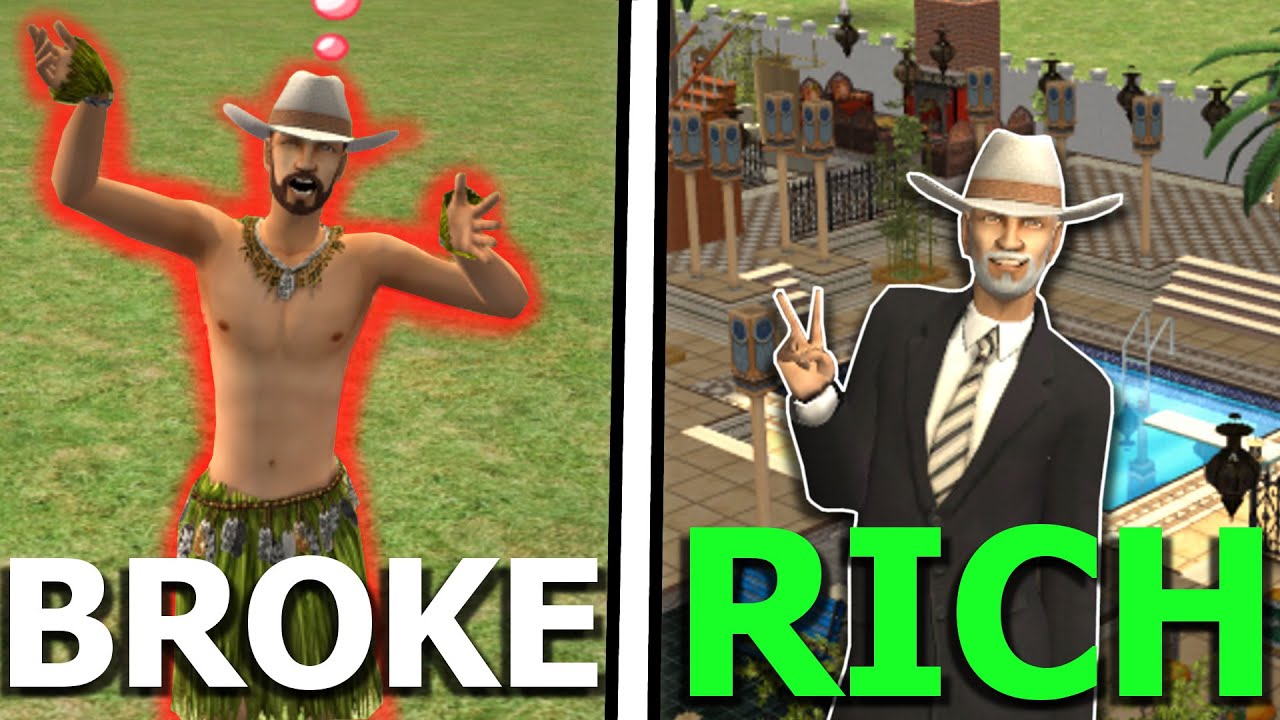 From Rags To Riches - The Sims 2, 0$ Start Challenge