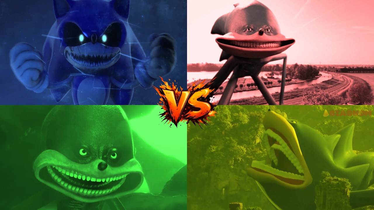 Sonic exe 🔴 Shin Sonic Tapes 🔴 Shin Sonic 🔴 Sonic exe | Coffin Dance Cover