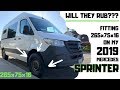 Biggest tires for the 2019 Sprinter???  Van Life | BFG KO2 All Terrain