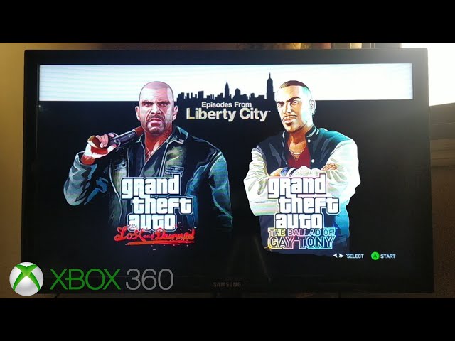 Game Grand Theft Auto: Episodes From Liberty City - XBOX 360 em