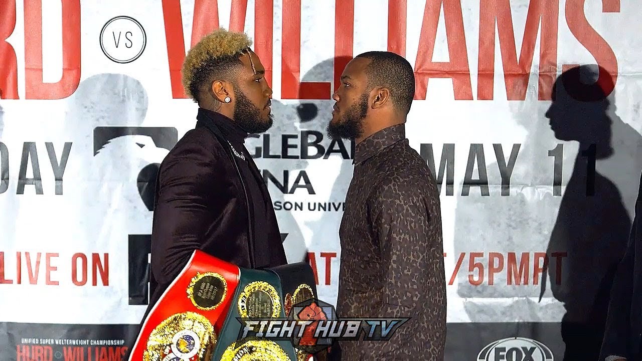 jarrett hurd instagram JARRETT HURD VS JULIAN WILLIAMS FACE-OFF, HURD SMILES WITH CONFIDENCE