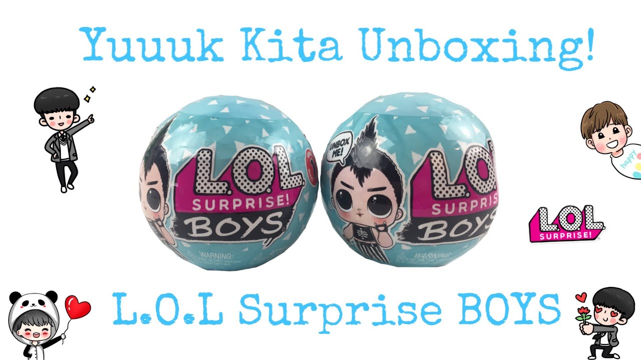 LOL SURPRISE BOYS Series 1 - Bahasa Indonesia - YouTube