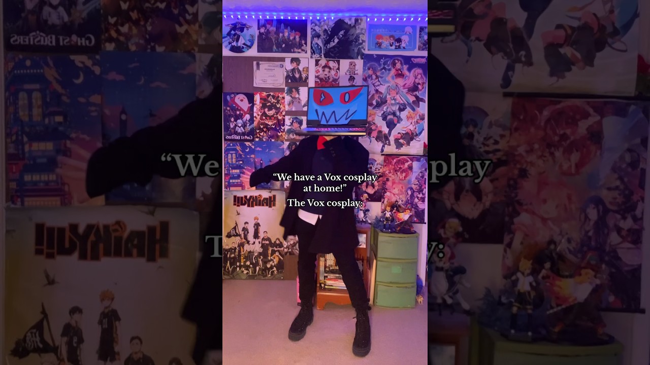 This is what happens when I have too much free time #vox #voxcosplay #hazbinhotelcosplay #cosplay