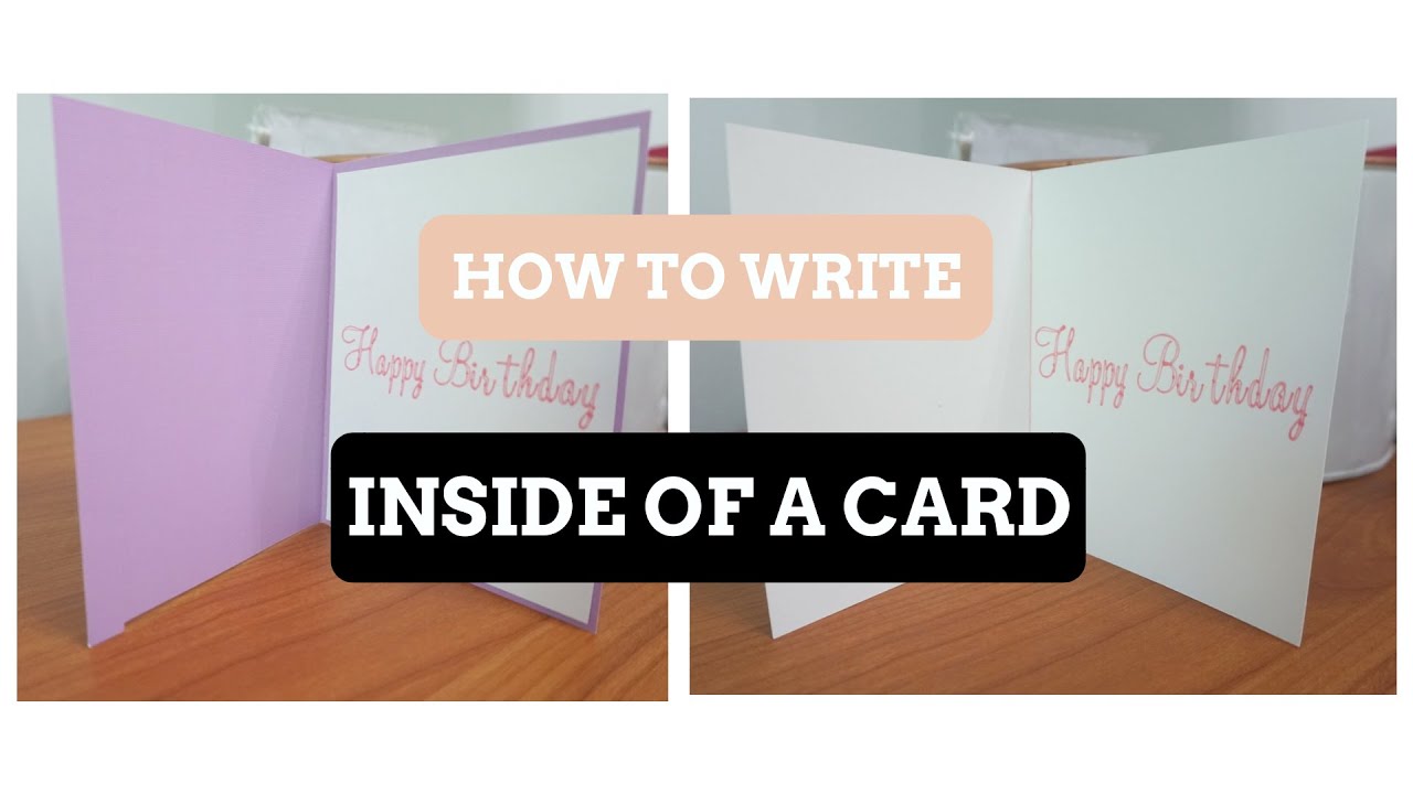 Cricut Design Space- How to write in the inside of your card