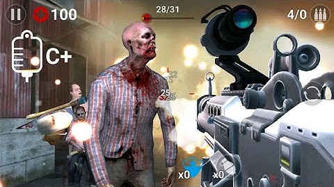 Gun Trigger zombie full gameplay walkthrough Android/ios level(1-10) #4-Gameplay