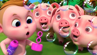 Pigs Finger Family Song | Rain Rain Go Away Nursery Rhymes | +More Kids Songs & Nursery Rhymes