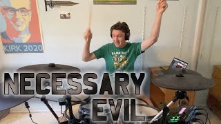 Motionless in White: Necessary Evil - Drum Cover