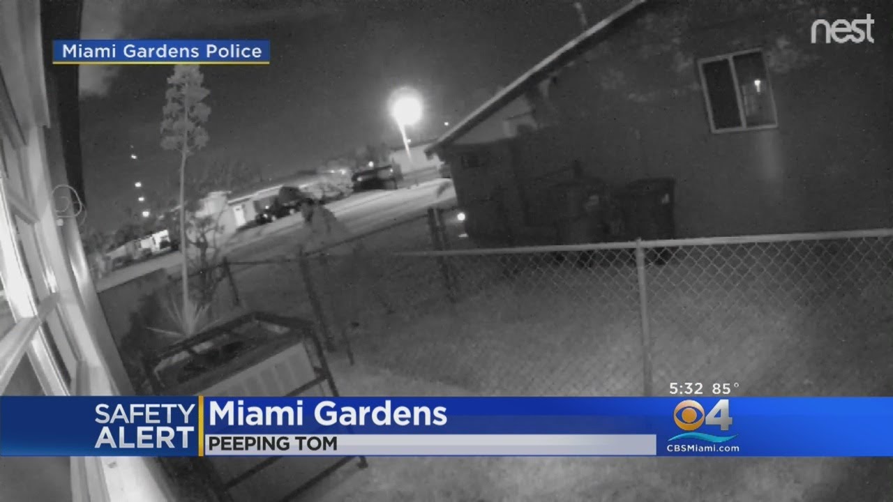 Peeping Tom Sought In Miami Gardens Youtube