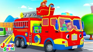 wheels on the firetruck firetruck song more nursery rhymes songs for babies by kids tv