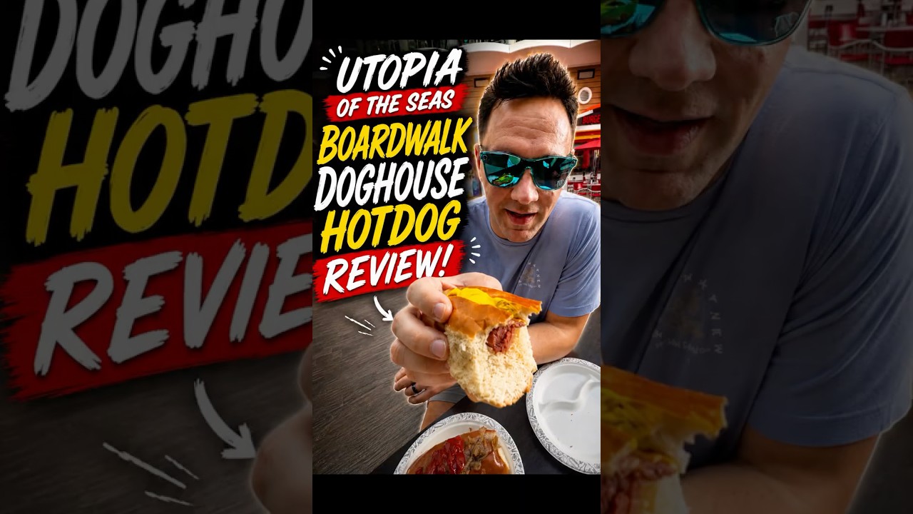 Utopia of the Seas Food 🌭🤯  #shorts