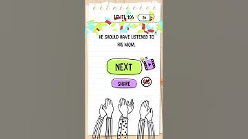 Brain Test : Tricky Puzzles | Level106 Walkthrough Solutions | ( WITH EXPLANATIONS)