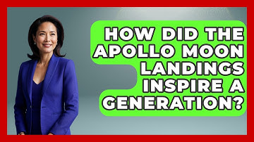 How Did The Apollo Moon Landings Inspire A Generation? - Profiles in Politics