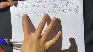 LIMIT FUNGSI TRIGONOMETRI METODE PEMFAKTORAN KELAS 12 || SHELOLITA ELYADA XII MIPA 2