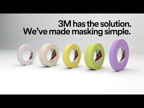 Video: Crepe Tape Para Sa Pintor At Marami Pa