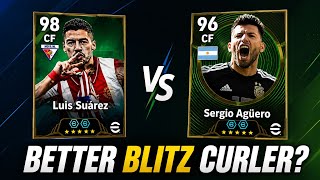 SUAREZ vs AGUERO | Who Is The BETTER Blitz Curler Striker? | eFootball 2027