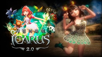 Icarus 2.0 (이카루스) - Idol Low Level Gameplay - New Race/Class - F2P - KR