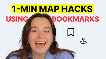 Save Places as Bookmarks | 1-Minute GIS Tutorial in Atlas