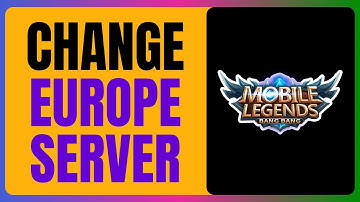 How To Change Europe Server in Mobile Legends 2025   Step by Step