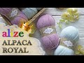 Обзор пряжи Alize Alpaca Royal (Ализе Альпака Роял). Теплая полушерсть с альпакой