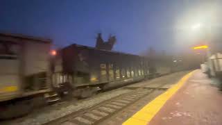 Fast 4 Engine CSX Empty Coal Train