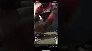 LilUziVert dancing to “Coochie” on LIVE