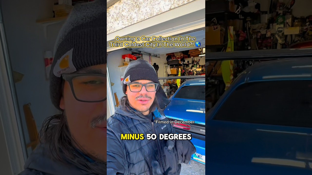 It’s TOO COLD To Have A CAR COLLECTION Here?!  #carcollection #carcollector #carstorage #carvlog
