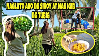 Nagluto ako ng Siroy at Nag igib ng Tubig #fypシ #simplelife