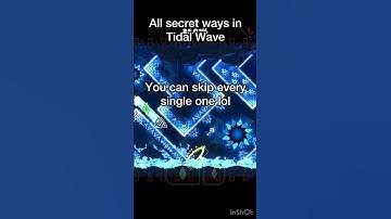 Thumbnail of Tidal Wave all secret ways/swag routes #geometrydash #gd #shorts