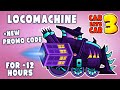 Car eats car 3  entering the promo code locomachine for 12 hours