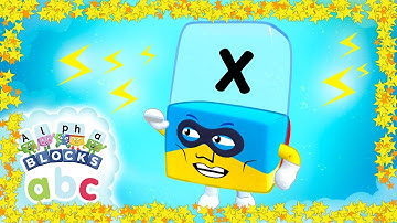 Alphablocks - ⚡️ Exciting X | Phonics | Learn to Spell