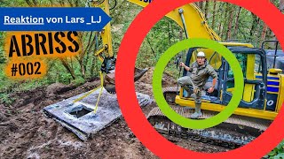 Lars reagiert auf Survival Matti || 22.000 KG BAGGER vs. BUNKER - Vorbereitung für den POOL