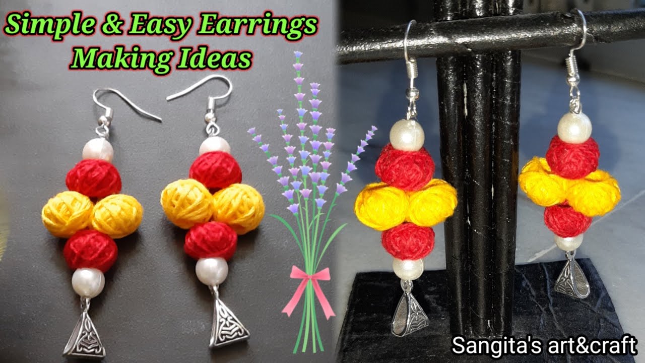 Laadli Handmade -Aarya- Mirror Handmade Earrings