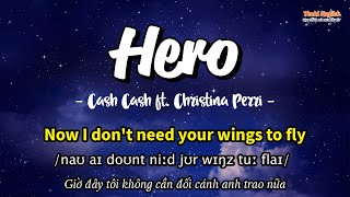 Học tiếng Anh qua bài hát - HERO- (Lyrics+Kara+Vietsub) - Thaki English