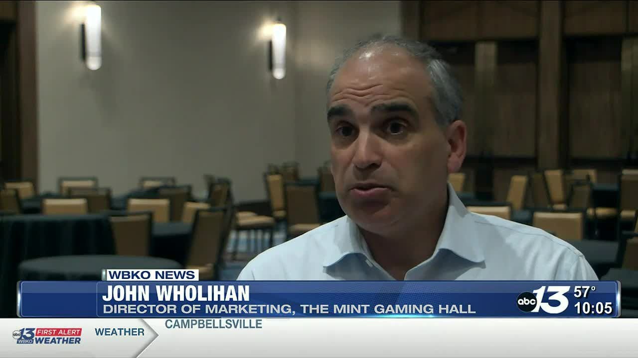 Mint Gaming Hall at Kentucky Downs opens event center