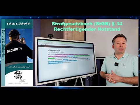 German Criminal Code (StGB) § 34 Justifiable Emergency