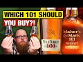 Wild turkey 101 vs makers mark 101 bourbon headtohead taste test