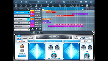 PPG Special - Infinite - WaveMapper - Phonem - WaveGenerator - AUv3 Cubasis iPad