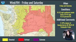 WA & North ID Fire Weather Briefing - July 21, 2026