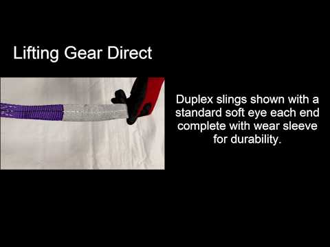 How to use Web Slings - Lifting Gear Direct